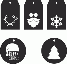 Christmas Snowflakes Decoration Free Vector, Free Vectors File