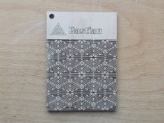 Bastian Pattern Living Hinge Template For Laser Cut Free DXF File, Free Vectors File
