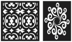Pattern Designs 46 Free DXF File, Free Vectors File