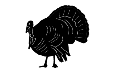Turkey Free DXF File, Free Vectors File