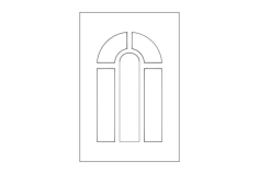 Door Decoration 4 Free DXF File, Free Vectors File