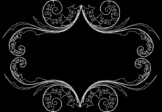 Mirror Frame 0079 Free DXF File, Free Vectors File