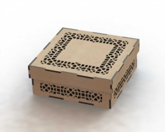 Laser Cut Box Pattern Free DXF File, Free Vectors File
