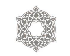 Circular Pattern In The Form Of A Mandala Free Vector, Free Vectors File