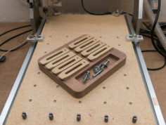 Cnc Router Clamp Tray Free DXF File, Free Vectors File