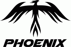 Phoenix Auto Sticker Free Vector, Free Vectors File