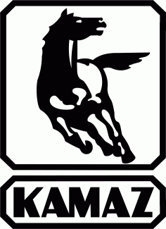 Kamaz Horse Sticker Free Vector, Free Vectors File