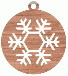 Laser Cut Christmas Wooden Snowflakes Ornaments Free Vector, Free Vectors File