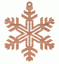 Christmas Pendant Snowflakes Ornaments Free Vector, Free Vectors File