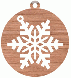 Christmas Snowflakes Pendant Design Free Vector, Free Vectors File