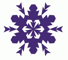 Christmas Ornaments Snowflakes Free Vector, Free Vectors File