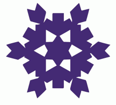 Pendant Snowflakes Decorations Free Vector, Free Vectors File
