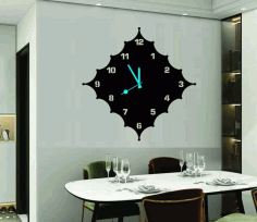 Dinning Table Wall Clock Free Vector, Free Vectors File
