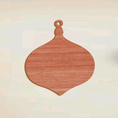Wooden Christmas Ornament Free Vector, Free Vectors File