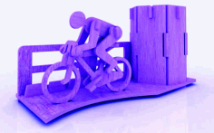 Cycling Pen Holder Stand 3mm Free Vector, Free Vectors File