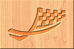 Tribal DIY Wooden Engraved Design Free Vector, Free Vectors File