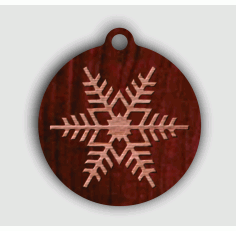 Christmas Decorations Snowflakes Set Free Vector, Free Vectors File