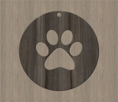 Foot Paws Wood Shape Craft Free Vector, Free Vectors File