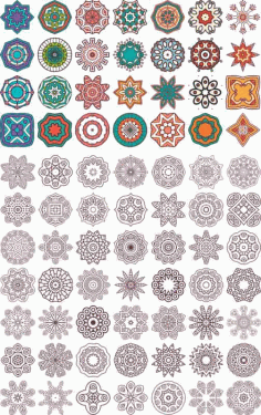 Ornament Beautiful Mandala Decoration Design Free Vector, Free Vectors File