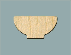 Wooden Bowl Cutouts Model Free Vector, Free Vectors File