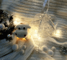 Christmas Tree Snowflake Ball Ornament Free Vector, Free Vectors File