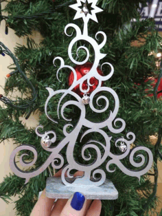 Christmas Decorative Tree Free Vector, Free Vectors File