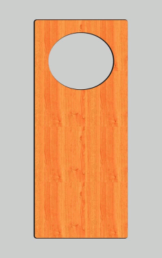 Wooden Door Hanger Sign Cutout Free Vector, Free Vectors File