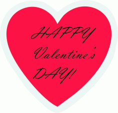 Heart Love Valentine Day Sticker Free Vector, Free Vectors File
