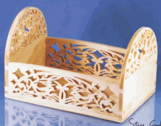 Laser Cut MDF Carved Box Free Vector, Free Vectors File