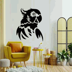 Laser Cut Eagle Head Wall Stencil Free Vector, Free Vectors File