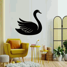 Laser Cut Duck Wall Stencil Free Vector, Free Vectors File