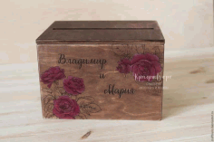 Box With Roses Laser Cut Free Vector, Free Vectors File