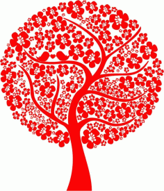 Abstract Love Tree Vector Free Vector, Free Vectors File