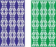 Seamless lace Border Design Partition Screen Free Vector, Free Vectors File