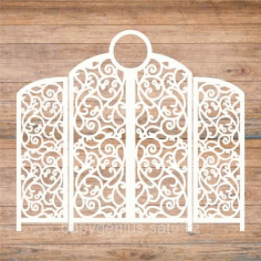 Decoration Screen Laser Cut Template Free Vector, Free Vectors File