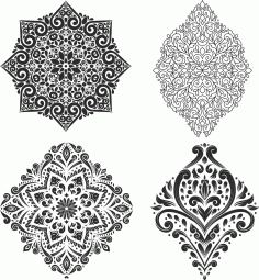 Decor Vector Set Free Vector, Free Vectors File