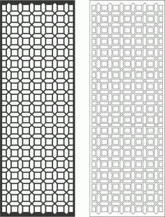 Geometric Decorative Grille Free Vector, Free Vectors File