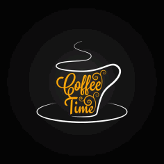 Cafe Logo Free Vector, Free Vectors File