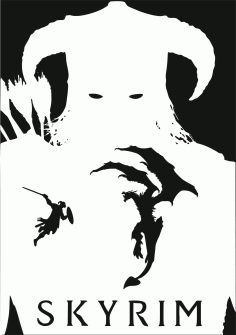 Skyrim Poster Free Vector, Free Vectors File