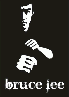 Bruce Lee Poster Free Vector, Free Vectors File