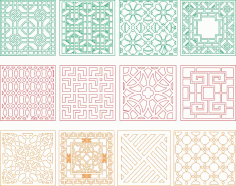 Window Divider Design Files Ready for CNC Work Free Vector, Free Vectors File