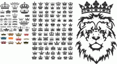 Crown Free Art Free Vector, Free Vectors File