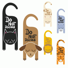 Do Not Disturb Sign Vector Art Free Vector, Free Vectors File