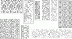 Decorative Pattern File CNC Free Vector, Free Vectors File