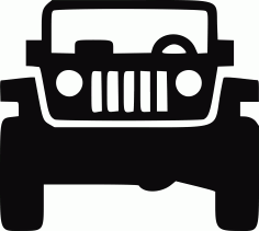 Jeep Sticker Design Sketch Svg Vector, Free Vectors File