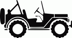 Jeep Logo Sticker Svg Vector Tracing Design, Free Vectors File