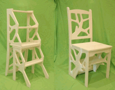 Wooden Chair Sandalye DXF File, Free Vectors File