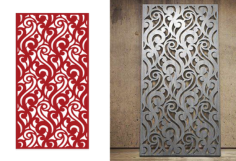 2D Mdf Cnc Cutting Jali Design Free DXF File, Free Vectors File