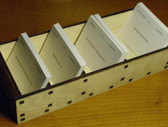 Leitner’S Learning Box Free DXF File, Free Vectors File