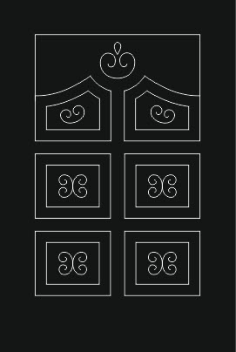 ضرفة مطبخ 9 Free DXF File, Free Vectors File
